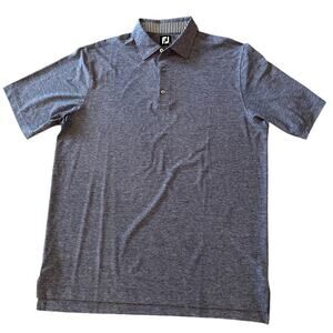 Footjoy FJ Mens Classic Performance Golf Polo‎ Shirt Size Large Embroidered Logo